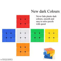 3x3x3 Rubik Cube - Sticker Less QiYi Smooth Speed Magic Cube