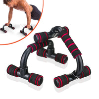 2x Handle Push Up Stands Pull Gym Bar Workout Training Exercise Home Fitness
