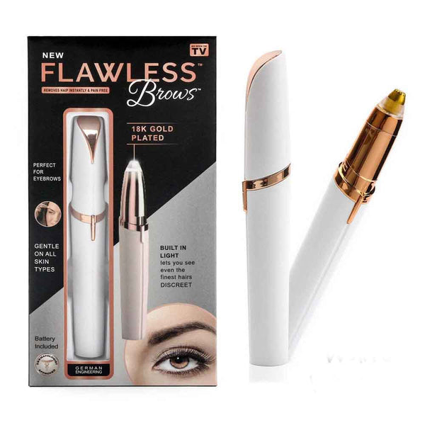 Hair Remover Finishing Rechargeable & Battery Touch Flawless Brows Electric