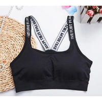 Yoga Outwear Running Sports Bra Steel Ring Women Underwear Beautiful Back