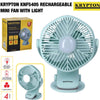 Rechargeable Krypton Knf5405 Portable Air Cooler Mini Table Fan with