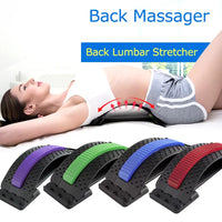 Magic Back Support Massager Stretcher Equipment Massage Tools Massager Magic