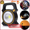 Solar Light Camping Lamp COB Emergency Lights 60w Floodlight
