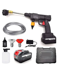 Household Electric High-pressure Car Wash Water Gun Lithium Battery Wireless