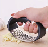 Stainless Steel Garlic Press Crusher Manual Garlic Mincer Chopping Garlic