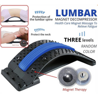 Magic Back Support Massager Stretcher Equipment Massage Tools Massager Magic