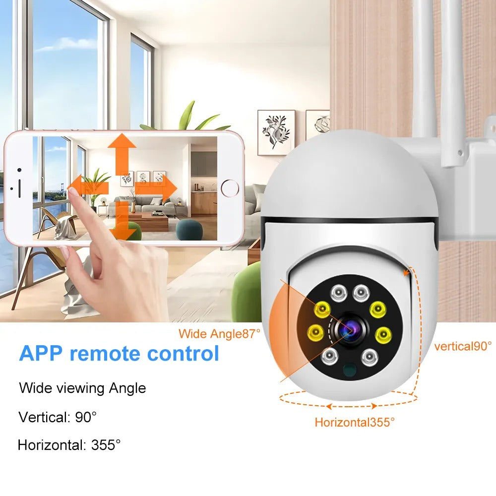 3mp Full HD V380 Q21s-h Full Color Night Vision Cctv Wi-Fi Ip Smart V380 Pro