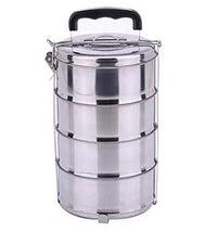 4 Layer Lunch Box Stainless Steel Portable Insulated Leakproof Box