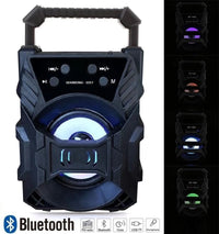 Wireless Portable Bluetooth Speaker with Micro Sd, USB Flash & FM Radio