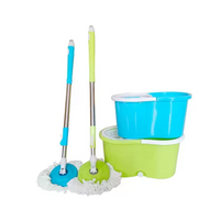 Eight Rotating Mop 360 Degree Household Magic Spin Bucket Set Wheels Tornado