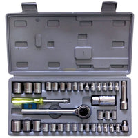 Aiwa 40 PC Socket Wrench and Tool Kit Set