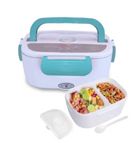 Heated Electric Lunch Box with Portable Food Warmer and Leakproof