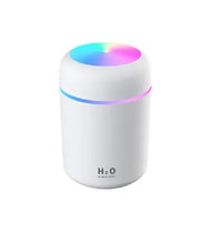 Portable LED Light Mini 300ml H2o Spray Mist Humidifier Double Wet Aroma