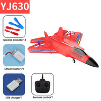 Yj-630 Foam Rc Jet Aircraft Su30 Plane 2.4g Radio Control Glider Remote