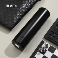500ml Thermos Bottle Smart Cup Flask Vaccum and Bottle Digital with