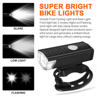 Bicycle 300 Lumens (800mAH) Headlight Bike Bicycle Light Front Lamp USB