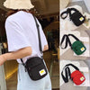 2025 Gnei Korean Fashion Simple Casual One Shoulder Crossbody Nylon Small Square