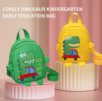 Cute Children Bag Cartoon Dinosaur Kids School Bags Kindergarten Preschool