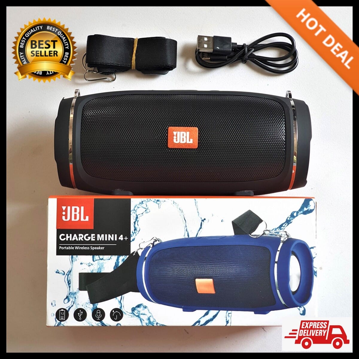 Charge Mini 4+ Bluetooth Speaker