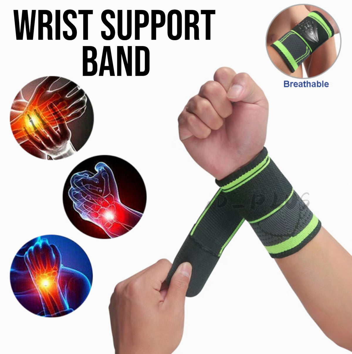 Comfortable Sports Medical Gym Wrist Bandage Custom Hand Wrist Bands Sleeve