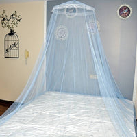 Mosquito Net Bed Canopy Decorative Insect Shield for Adults, No-Opening