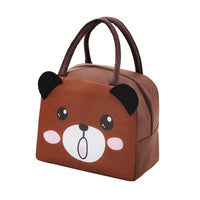 Cartoon Thermal Insulation Lunch Bags Oxford Fresh Cooler Pouch for Students