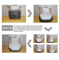 Paw Pet Bed - Cozy Comfort for Your Furry Friend (45x35CM)