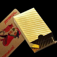 Gold Foil Plastic Waterproof Playing Cards