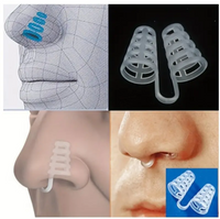 Mini Magnetic Anti-Snoring Device Comfortable 4 Sizes Nose Clip for Snore