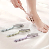 Stainless Steel Double-Headed Foot Scrubber, a Tool for Foot Care, Designed