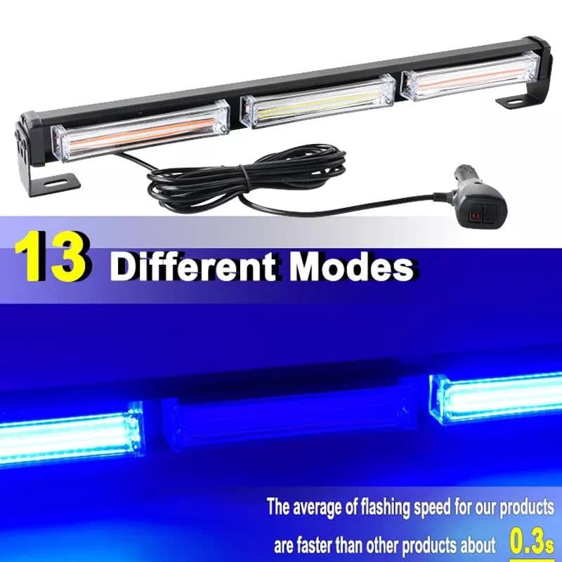 Vip Light Bar 28cm Light Bar Red White Blue Vip Light Bar Emergency Strobe