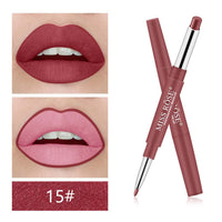 Miss Rose 2 in 1 Lipstick and Lip Liner Pink Nude & Red High Pigment Collection