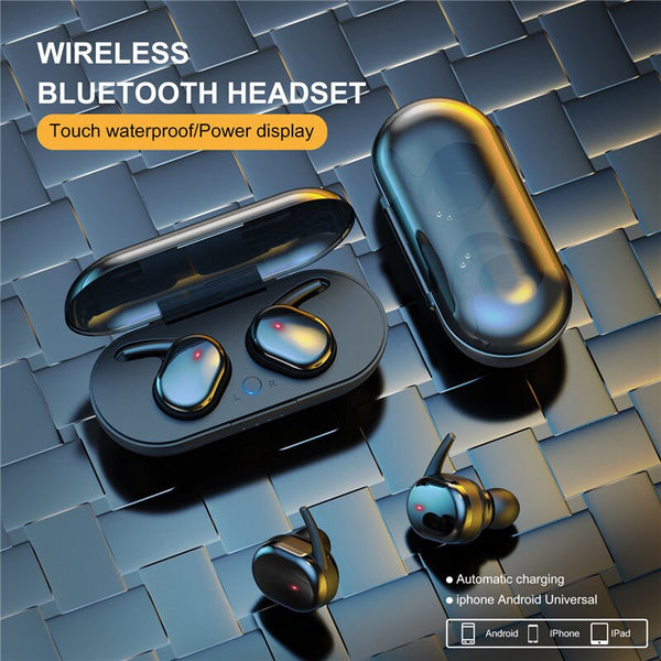 Y30 Earphones - TWS True Wireless Bluetooth Stereo with Microphone