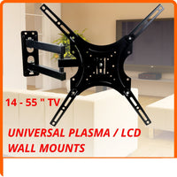 Tv Wall Mount Bracket 14-42 / 14-55 Inch LED LCD Adjustable Rotatable Stand