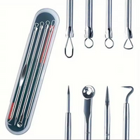 4pcs/3pcs Ance Blackhead Removal Tool Kit for Face Care Needle Stainless