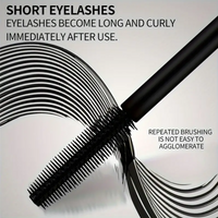 Volumizing 4d Waterproof Mascara, Long-Lasting Curling and Lengthening Lash