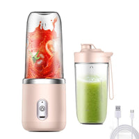 Electric 6 Blade Portable Multifunctional Juice Blender Juicer Cup USB