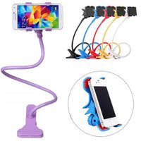 Mobile Phone Snake Holder Universal Lazy Phone Holder Desk Bed Side Colorful