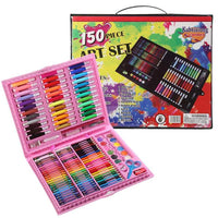208pcs/168pcs Kids Painting Drawing Art Set with Crayons Oil Pastels