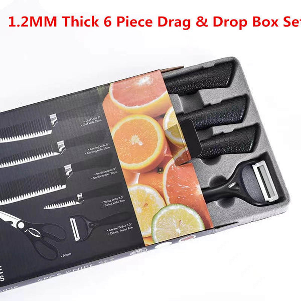 6pcs Kitchen Knife Set
