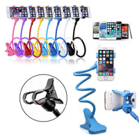 Mobile Phone Snake Holder Universal Lazy Phone Holder Desk Bed Side Colorful