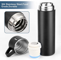 Double-wall Stainless Steel Vacuum Thermos Flask 500ml Insulated Hot and