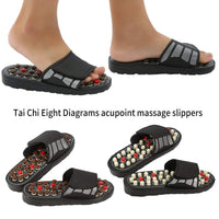 Feet Massage Slippers Foot Reflexology Acupuncture Therapy Massager Walk