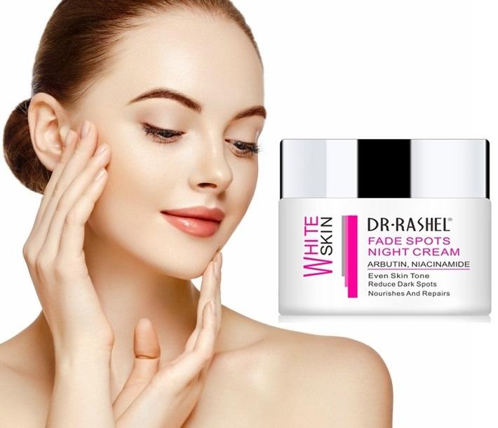 Dr.rashel Fade Spot Night Cream Fairness Face Brightening and Anti-Aging - 50g