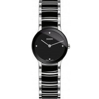 Rado Centrix 23mm Watch Girls Woman Ladies Fashion Black Silver Gold Watch