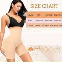 High Waist Tummy Control Shorts | Seamless Non-Slip Safety Bottom, High