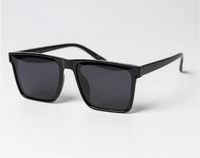 Men's Premium Geometric Square Fashion Glasses - High-Definition Lens for