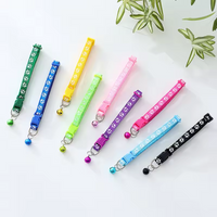 Cute Paw Design Cat Collar with Bell and Cat Belt - Adorable Accessory for
