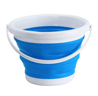 Collapsible Silicone Bucket - Portable & Versatile Ideal for Washing