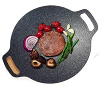 28cm Non-Stick Korean BBQ Grill Pan – Camping & Outdoor